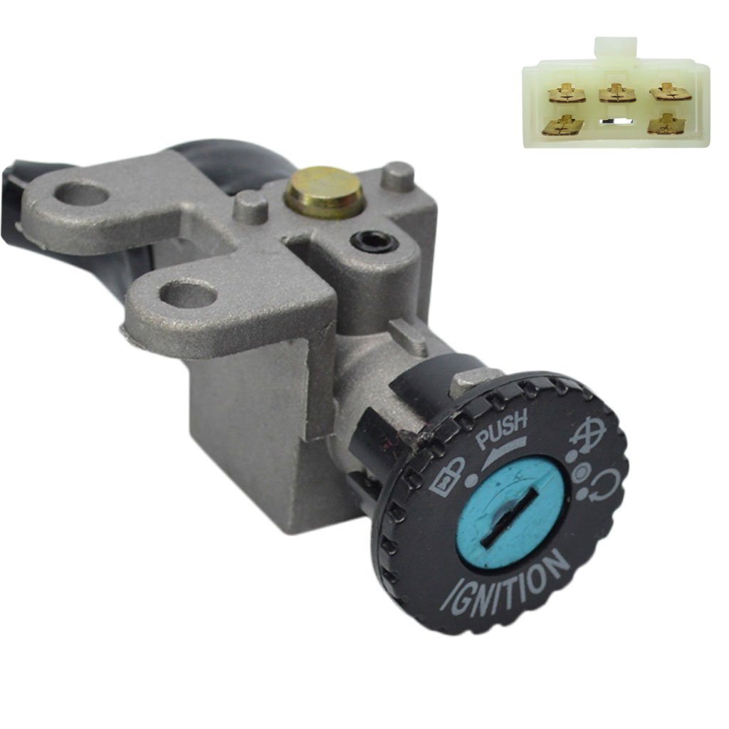 Key Ignition Switch Set For GY6 Scooters & Mopeds - 49cc, 50cc, 150cc, 250cc - FixRightPro