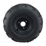 Rim and Tire Assy 16x8-7 - 3 Bolt - 8mm - Left - Tao Tao GK110 Go-Kart - VMC Chinese Parts