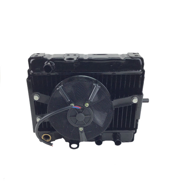 Radiator and Fan Motor Assy for 150cc or 250cc Scooter - VMC Chinese Parts