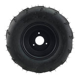 Rim and Tire Assy 16x8-7 - 3 Bolt - 8mm - Right - Tao Tao GK110 Go-Kart - VMC Chinese Parts