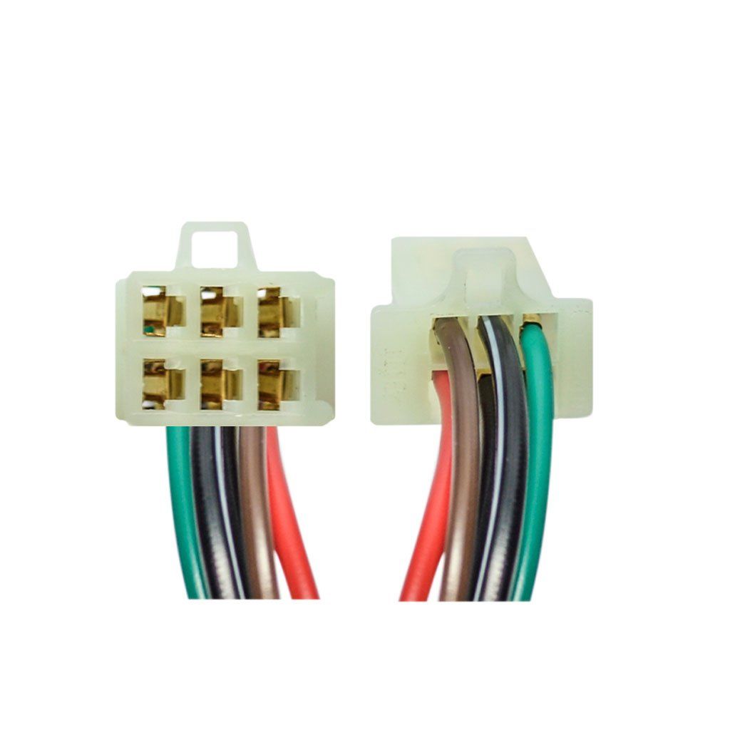 Ignition Key Switch - 6 Wire - Version 25 - VMC Chinese Parts
