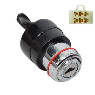 Ignition Key Switch - 6 Wire - Version 47