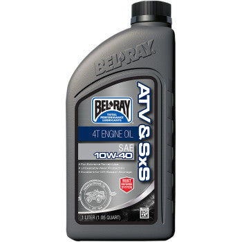 Bel-Ray ATV & SxS SAE Mineral Oil - 10W-40 [3601-0144]