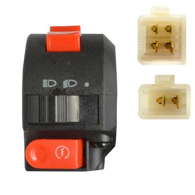 Handlebar Switch - 6 Wire - Left - ATV - Version 20 - VMC Chinese Parts
