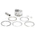 Piston Kit - 72mm - CF250 CH250 CN250 GY6 250cc Water Cooled Engine - VMC Chinese Parts