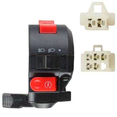 Handlebar Switch - 7 Wire - Left - ATV - Version 4 - VMC Chinese Parts