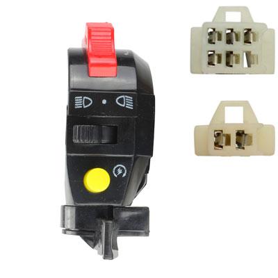 Handlebar Switch - 7 Wire - Left - ATV - Version 5