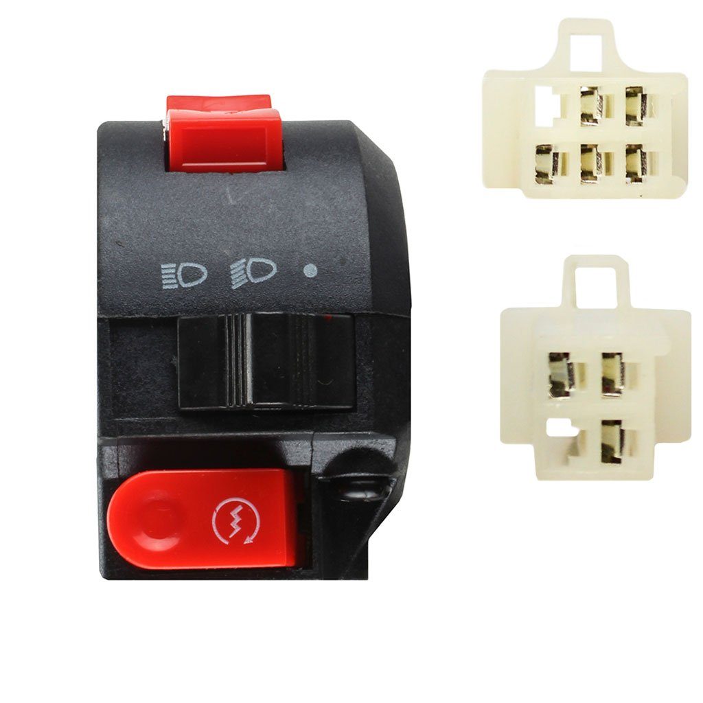 Handlebar Switch - 8 Wire - Left - Version 63 - VMC Chinese Parts