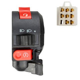 Handlebar Switch - 8 Wire - Left - ATV - Version 16 - VMC Chinese Parts