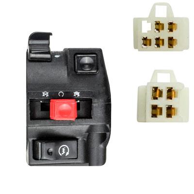 Handlebar Switch - 9 Wire - Left - ATV 50cc-300cc - Version 30 - VMC Chinese Parts