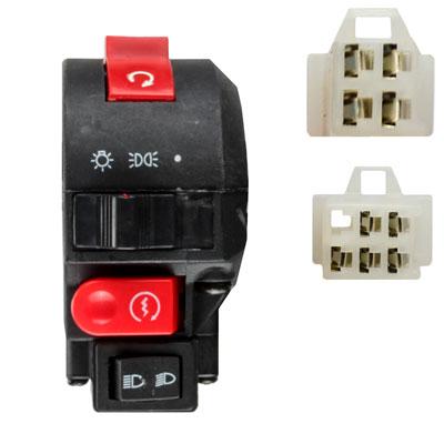 Handlebar Switch - 9 Wire - Left - Tao Tao ATV Quad - Version 81