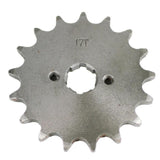 Front Sprocket 530-17 Tooth - 6 Splines -  200cc 250cc Engine - VMC Chinese Parts