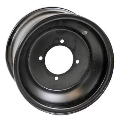 Rim 8.0 x 4.75 Inch - 4 Bolt - Black - Front - Version 41 - VMC Chinese Parts