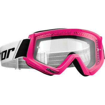 Thor Youth Combat Goggles - Fluorescent Pink - VMC Chinese Parts