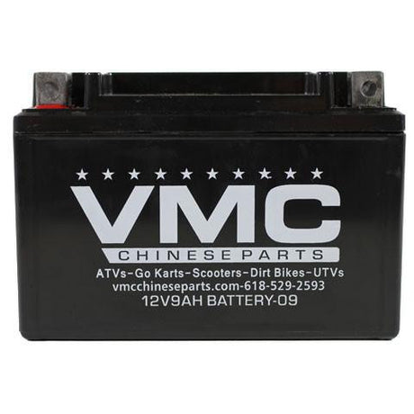 Battery - 9Ah - Lead Acid - - - - - - - 6.0 L * 3.5 W * 4.2 H - VMC Chinese Parts