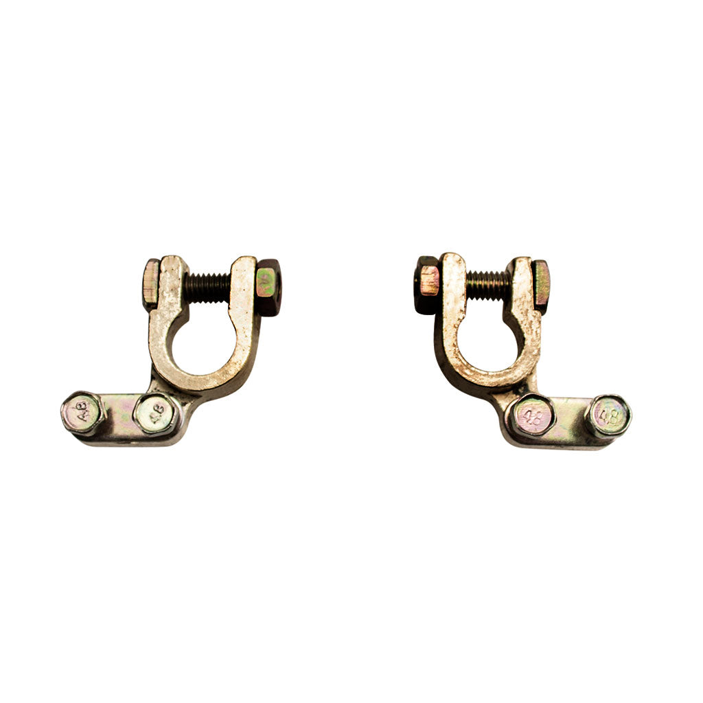Positive battery cable end store