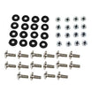 Body Fender Footrest Bolt and Nut Kit for ATV - 48 Pieces - VMC Chinese Parts