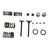 Valve Set With Springs & Clips for 125cc ATV Engines - Version 3 - VMC Chinese Parts