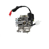 Carburetor - PD18J - GY6 50cc - Metal Top and Rubber Drain Line - GY6 50cc - VMC Chinese Parts