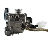 Carburetor - PD19J - GY6 50cc Scooter - Metal Top and Spring Drain Line - Version 31 SCOOT - VMC Chinese Parts