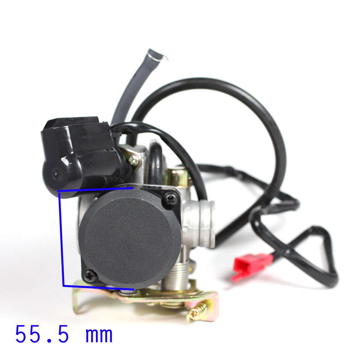 Carburetor - PD18J - GY6 50cc - Plastic Top and Rubber Drain Line - GY6 50cc - Version 9 - VMC Chinese Parts