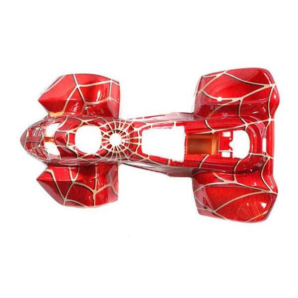 ATV Body Fender Kit - 1 Piece - Red Spider - Coolster 3050C - VMC Chinese Parts