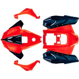 ATV Body Fender Kit - 9 Piece - Red - Tao Tao ATA125G Cheetah - VMC Chinese Parts