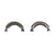 Brake Shoes for 79-80mm Drums - Pit Bikes - Version 78 - VMC Chinese Parts