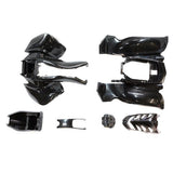 ATV Body Fender Kit - 6 piece - Black - VX Style - VMC Chinese Parts