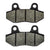 Brake Pad Set for Disc Brakes - Scooters, Dirt Bikes, Go-Karts - Version 2 - VMC Chinese Parts