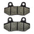 Brake Pad Set for Disc Brakes - Scooters, Dirt Bikes, Go-Karts - Version 2 - VMC Chinese Parts
