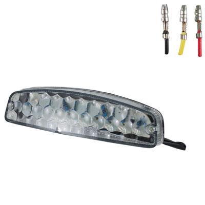 LED Tail Light for ATV, Dirt Bike, Scooter - Clear Lens - VMC Chinese Parts