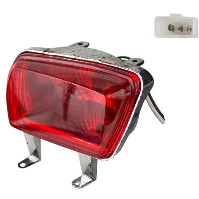 12V LED Rear Brake Tail Light – Fits Chinese ATVs: NST, SunL, Taotao, Roketa – 4 Wheeler Quad