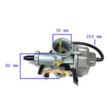 Carburetor - PZ30 - Cable Choke - 200cc, 250cc, 300cc - Version 12 - VMC Chinese Parts