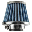 Air Filter - 42mm ID - BLUE - 50cc-125cc - Version 4402 - VMC Chinese Parts