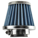 Air Filter - 42mm ID - BLUE - 50cc-125cc - Version 4402 - VMC Chinese Parts