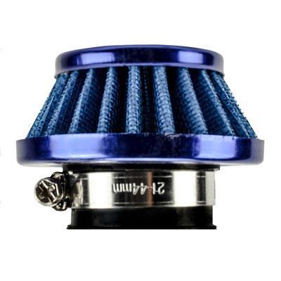 35mm Clamp-On Power Performance Air Filter For 50cc Mopeds & Scooters – Steel Mesh With Cork Gasket 2 thumbnail image