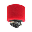Air Filter - 38mm ID - Dual Stage - 50cc-125cc Engine - Angled - VMC Chinese Parts