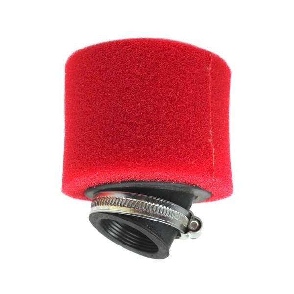 Air Filter - 38mm ID - Dual Stage - 50cc-125cc Engine - Angled - VMC Chinese Parts
