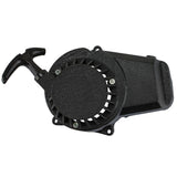 Recoil Pull Start - Aluminum - 2 Stroke - Metal Claw - Version 7 BLACK - VMC Chinese Parts