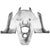 ATV Body Fender Kit - 3 Piece - Black - Tao Tao ATA125F1 - VMC Chinese Parts