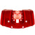 ATV Body Fender Kit - 3 Piece - Red - Tao Tao ATA125F1 - VMC Chinese Parts