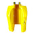 Gas Tank - Dirt Bike - Plastic - Yamaha PW80 - Version 80 YELLOW - VMC Chinese Parts