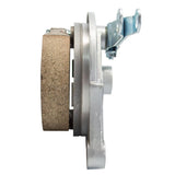 Brake Assy - Drum with Backing Plate & Shoes for Coleman 196cc Mini Bikes - Version 200 - VMC Chinese Parts