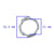 Starter Clutch Lock Nut - GY6 150cc Engine - Version 2 - VMC Chinese Parts