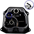 Gas Tank - Scooter - Metal - GY6 50cc 125cc 150cc - Version 71 - VMC Chinese Parts