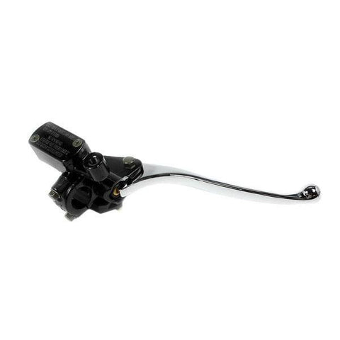 Handlebar Brake Master Cylinder with 195mm Lever Right Side with Mirror Mount - Version 4