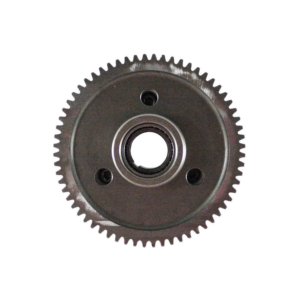 Starter One Way Drive Clutch - 3 Sprag - 64 Tooth - Kymco GY6 - VMC Chinese Parts