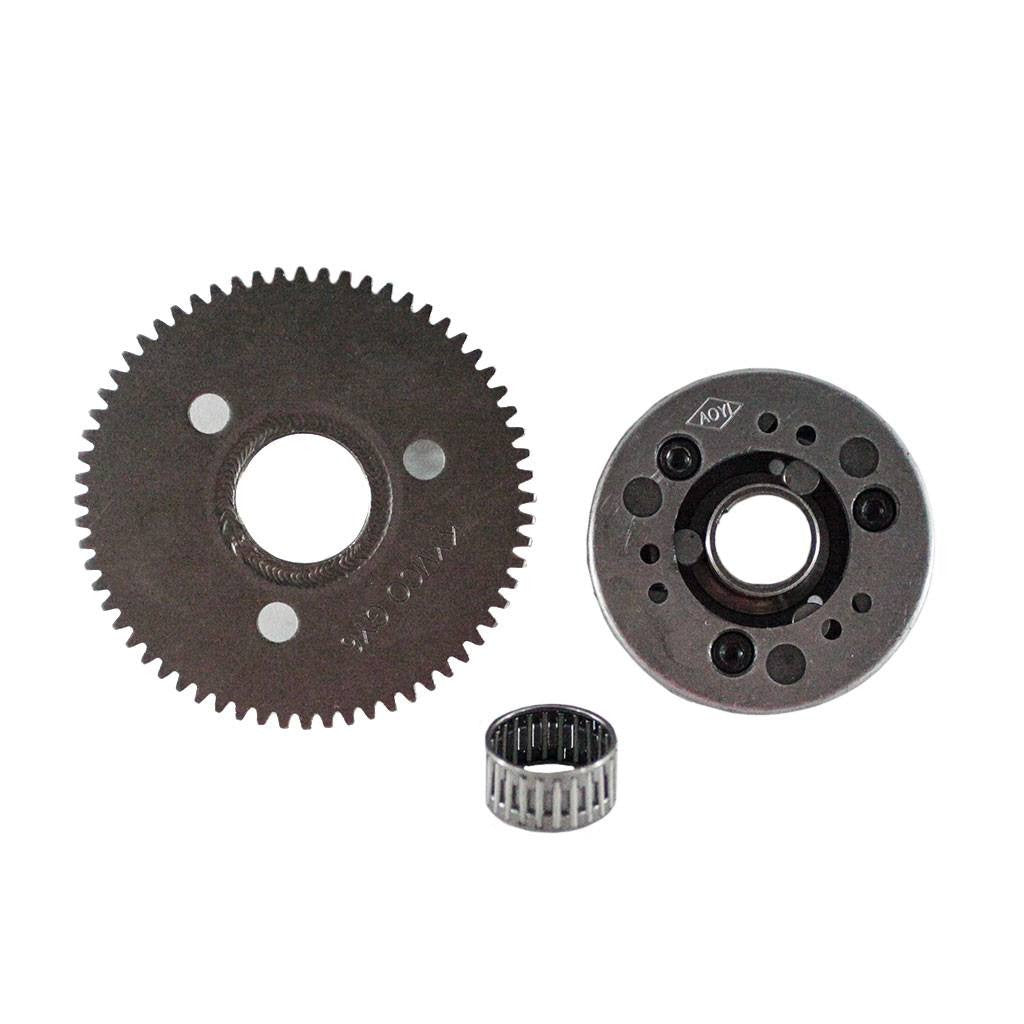 Starter One Way Drive Clutch - 3 Sprag - 64 Tooth - Kymco GY6 - VMC Chinese Parts