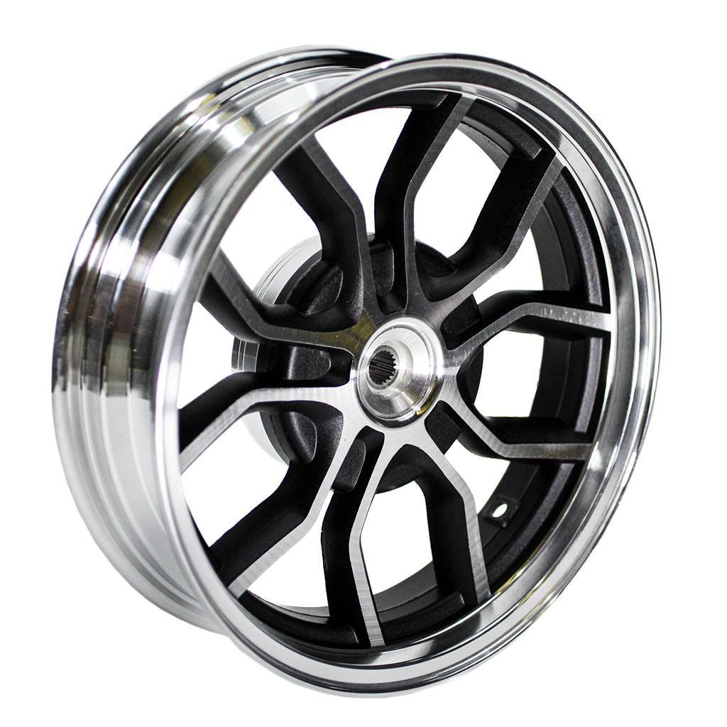 13.0 Inch Rear Rim (3.50x13) - 19 Spline - Tao Tao Quantum 150